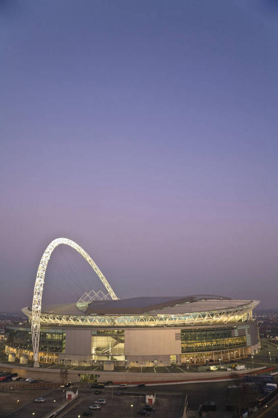 无人,竖图,夜晚,橄榄球,城市,建筑,英国,欧洲,首都,英格兰,黄昏,摄影,西欧,北欧,英国文化,温布利体育馆,彩图