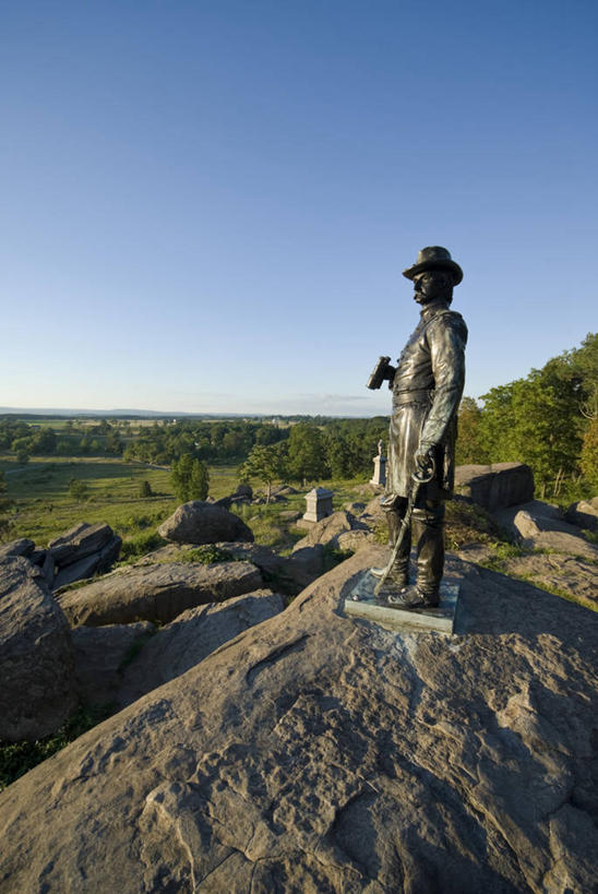 无人,竖图,美国,雕像,摄影,北美,宾夕法尼亚,美国内战,盖兹堡,美国人,彩图,盖茨堡战役