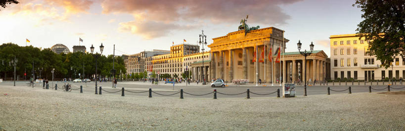 横图,全景,室外,白天,旅游,城市,德国,欧洲,首都,柏林,摄影,西欧,德国文化,勃兰登堡大门,彩图