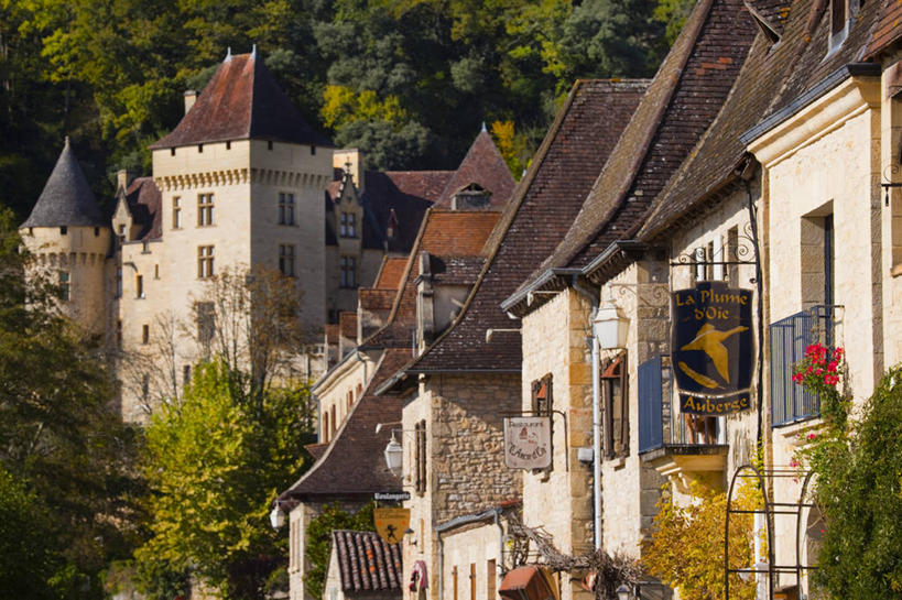 无人,横图,室外,白天,旅游,建筑,法国,欧洲,房屋,乡村,摄影,西欧,法兰西,法兰西共和国,阿基坦,法兰西第五共和国,亚魁当,阿基坦大区,多尔多涅,秋天,彩图,旅行,多尔多涅河