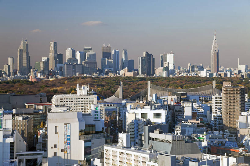 无人,横图,俯视,室外,白天,旅游,天际线,城市,东京,日本,亚洲,日本文化,首都,摄影,东亚,本州,关东地方,本州岛,日本国,东京都,涩谷,涉谷,涩谷区,彩图,高角度拍摄,旅行