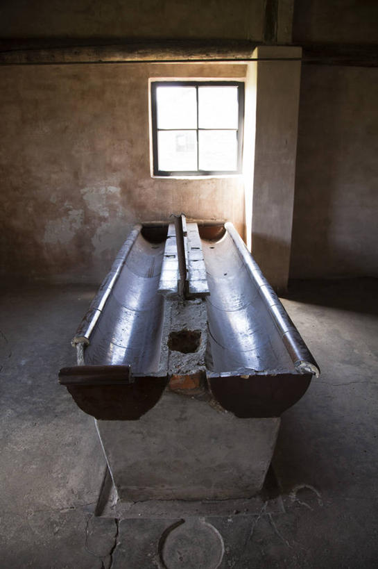 无人,博物馆,竖图,室内,白天,浴室,欧洲,波兰,摄影,死亡,第二次世界大战,公共厕所,集中营,奥斯维辛,克拉科夫,彩图,兵营,纳粹主义,大屠杀