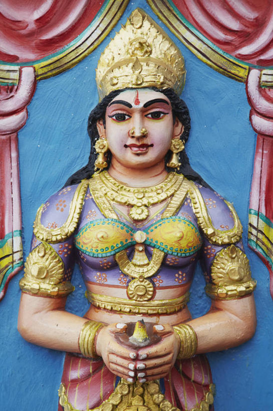 东方人,无人,竖图,室外,白天,城市,雕塑,新加坡,亚洲,装饰,雕像,黄种人,摄影,宗教,东南亚,肖像,印度教,亚洲人,彩图