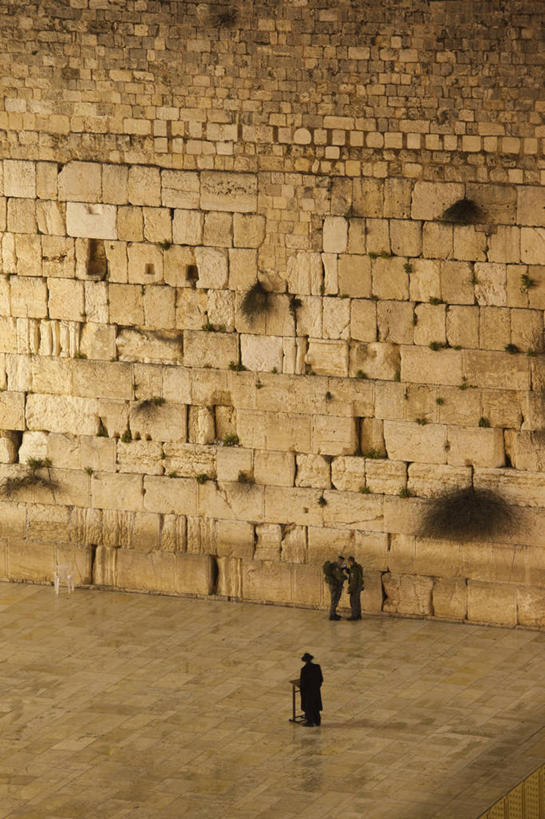 竖图,俯视,室外,建筑,以色列,墙,首都,黄昏,祈祷,摄影,宗教,哭墙,犹太教,耶路撒冷,彩图,高角度拍摄,传统文化