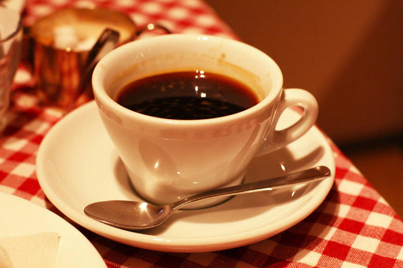 无人,横图,室内,桌子,东京,日本,咖啡杯,首都,饮食,桌布,茶碟,摄影,清新,黑咖啡,茶杯,彩图