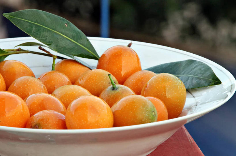 无人,横图,室外,特写,白天,水果,叶子,柬埔寨,许多,很多,饮食,碗,橙色,摄影,清新,健康食物,彩图