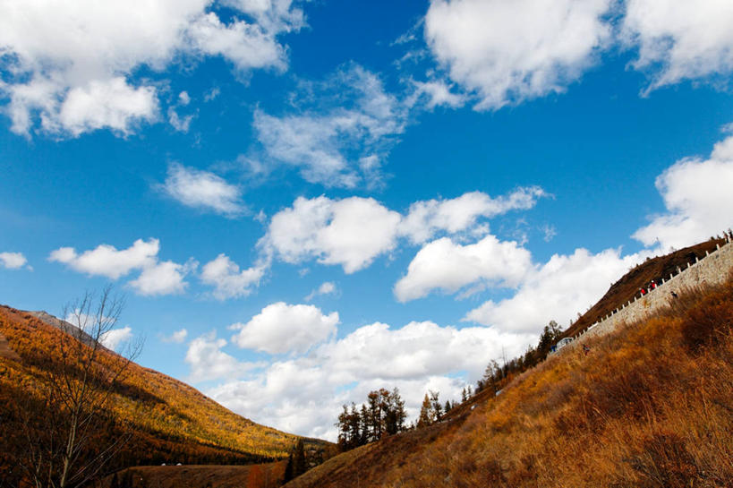 无人,横图,室外,白天,山,云,山谷,天空,自然,摄影,宁静,国家公园,新疆维吾尔自治区,彩图