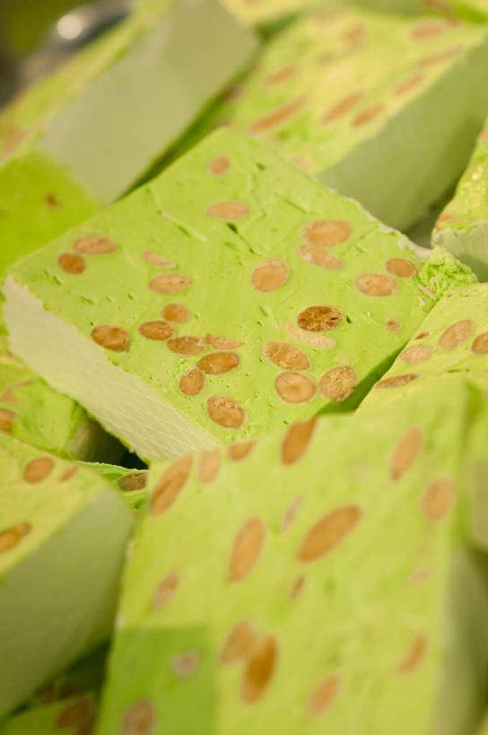 无人,竖图,特写,法国,食品,糖果,饮食,绿色,甜食,摄影,开心果,清新,牛轧糖,波尔多,彩图