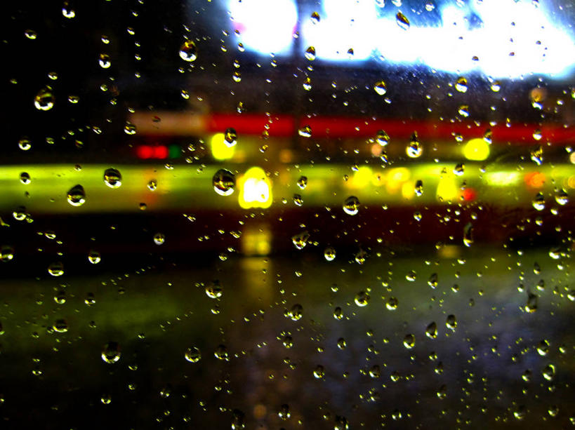 无人,横图,室内,夜晚,雨,窗户,奥地利,维也纳,天气,首都,缆车,雨滴,运输,摄影,照亮,彩图