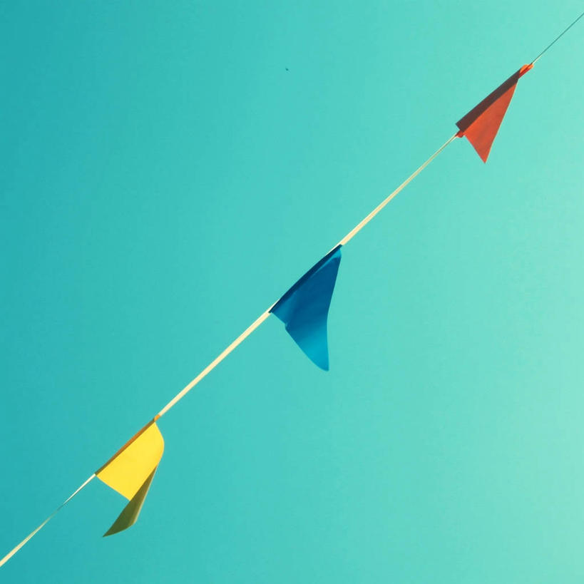 无人,方图,室外,白天,西班牙,巴塞罗那,一排,庆祝,整齐,排列,黄色,蓝色,橙色,摄影,多样,队列,万里无云,彩图,巴塞罗那省