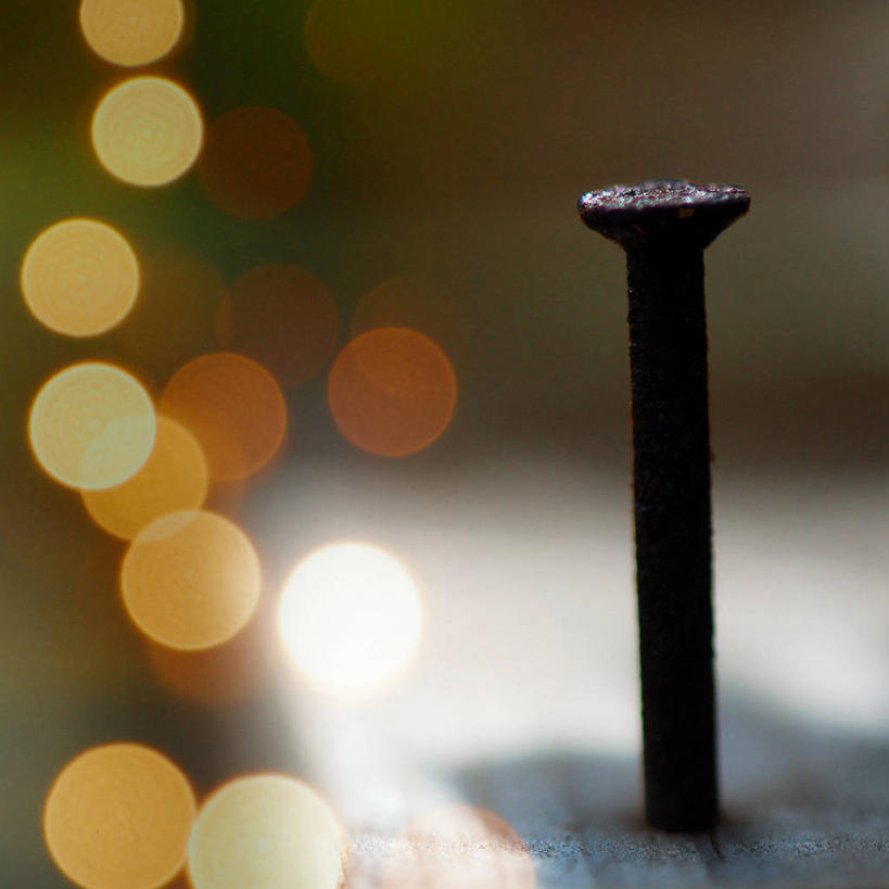 无人,方图,室外,特写,白天,意大利,钉子,一个,摄影,单个,照亮,简单,散焦,彩图