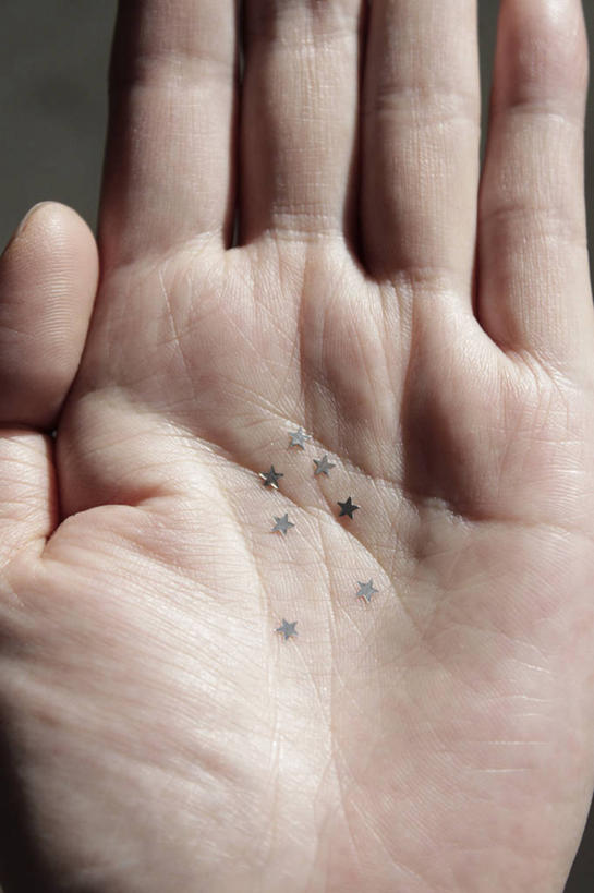 手,手掌,一个人,竖图,特写,日本,小的,星形,摄影,部分,身份,想法,彩图
