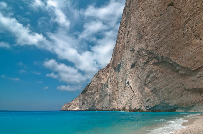 无人,横图,室外,白天,美景,希腊,地形,景观,悬崖,风景,自然,景色,摄影,宁静,地中海,自然风光,扎金索斯,海滩,彩图