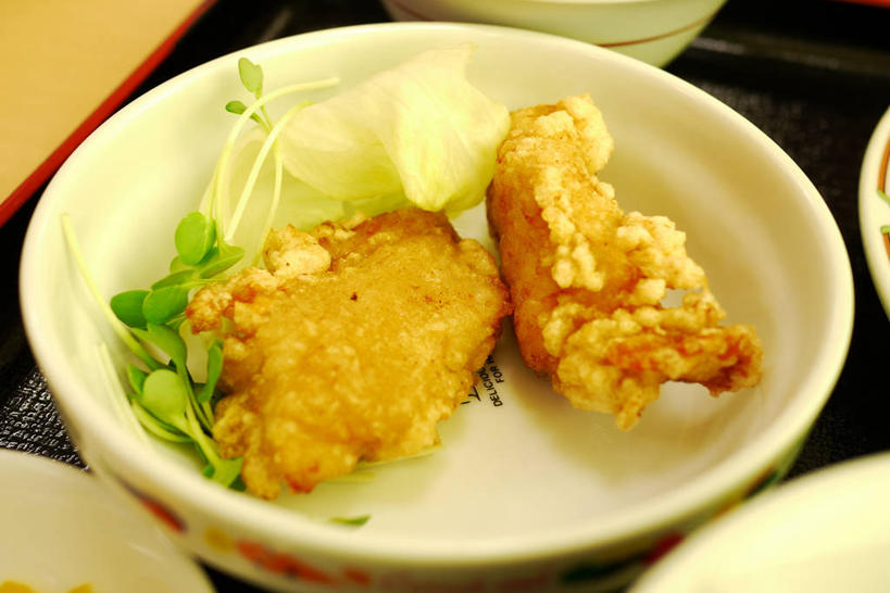 无人,横图,室内,特写,日本,日本文化,饮食,碗,摄影,京都府,草本,清新,炸鸡,健康食物,彩图