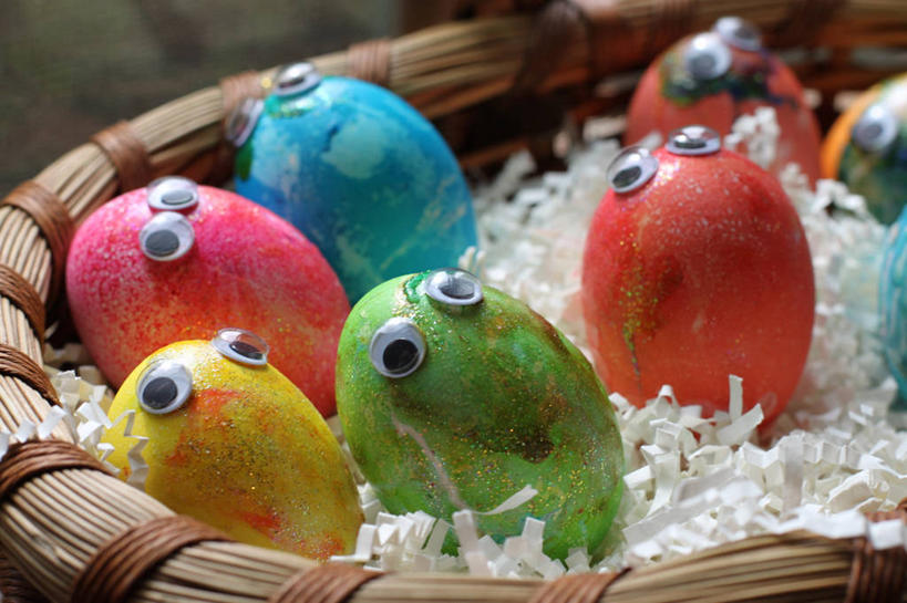 无人,横图,室内,美国,许多,庆祝,篮子,很多,摄影,复活节彩蛋,德克萨斯,想法,美术工艺,彩图