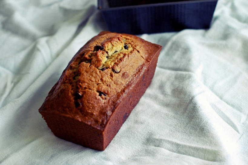 点心,面包,无人,横图,室内,特写,烘焙,美国,食品,甜点,甜品,饮食,桌布,食物,糕点,甜食,巧克力,摄影,朱古力,清新,缅因州,彩图,香蕉蛋糕