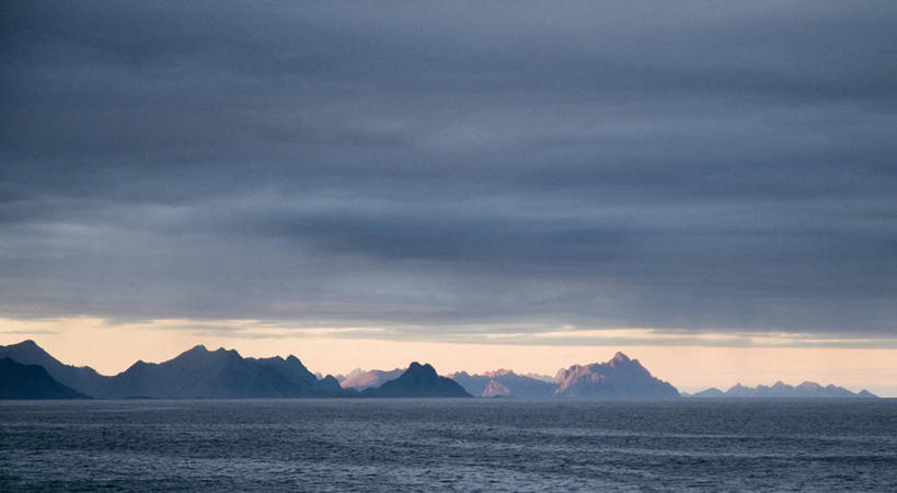 无人,横图,室外,海洋,山,山脉,水,挪威,云,风景,天空,自然,黄昏,摄影,宁静,南锡,彩图