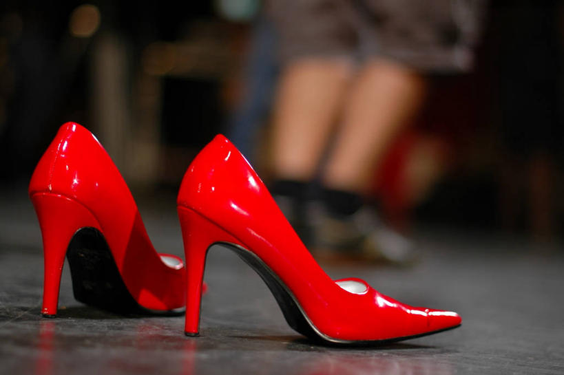 无人,横图,室内,特写,高跟鞋,时尚,澳大利亚,光线,光芒,一对,两个,红色,摄影,彩图