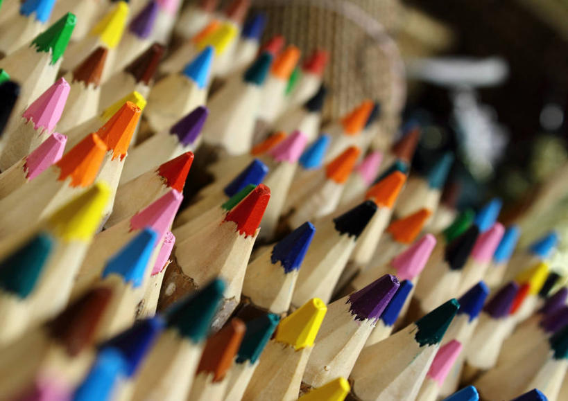 无人,横图,室内,特写,白天,阿根廷,许多,丰富,锐利,首都,很多,铅笔,摄影,多样,部分,锋利,尖锐,选择,布宜诺斯艾利斯,美术工艺,彩图,彩色铅笔