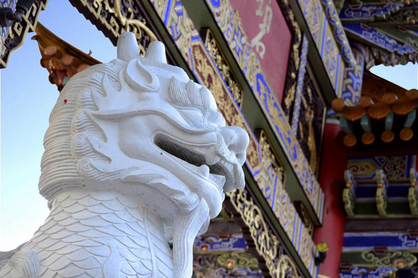 无人,横图,室外,白天,仰视,马来西亚,亚洲,雕像,天空,摄影,东南亚,婆罗洲,加里曼丹岛,婆罗洲岛,马来西亚联邦,美术工艺,沙捞越,砂拉越州,犀鸟之乡,彩图,低角度拍摄,古晋,马来文化