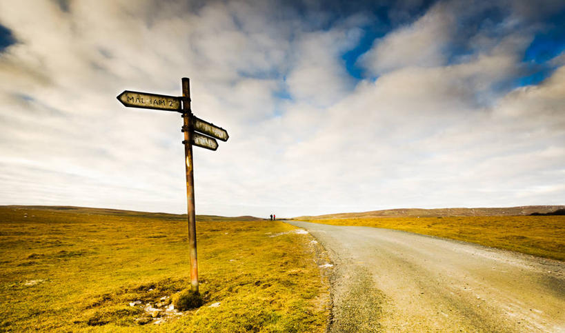 无人,横图,室外,白天,路,英国,云,方向,草,天空,摄影,指导,宁静,约克郡,方向标,曼海姆,彩图