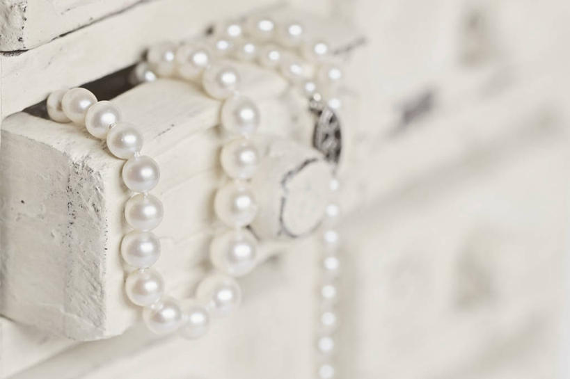 无人,横图,室内,抽屉,美国,木制,首饰盒,白色,财富,摄影,高雅,华贵,彩图