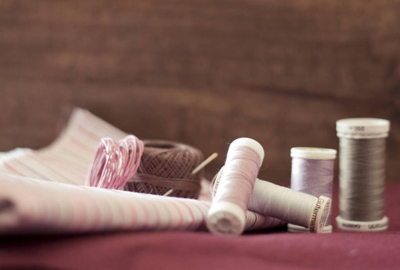 无人,横图,室内,桌子,西班牙,线,针,摄影,多样,手艺,选择,线轴,彩图