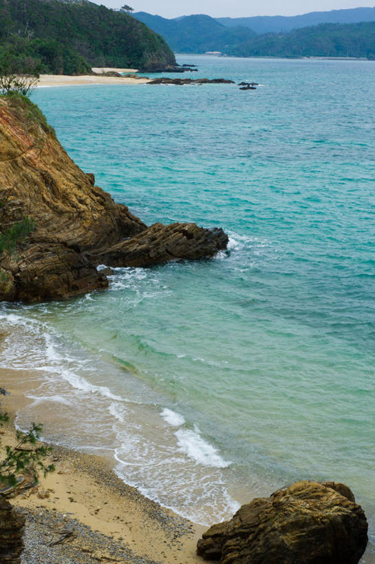 无人,竖图,室外,白天,海浪,日本,日本文化,岛,海岸线,悬崖,自然,摄影,宁静,冲绳县,海滩,彩图