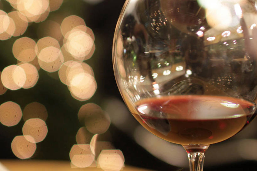 葡萄酒,无人,横图,室内,特写,意大利,透明,反射,饮食,摄影,照亮,葡萄酒杯,索伦托,式样,散焦,彩图