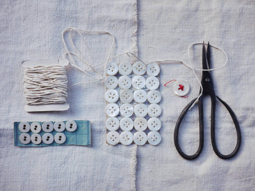 无人,横图,俯视,室内,节能,英国,亚麻布,剪刀,设备,物品,线绳,摄影,缝纫,美术工艺,彩图,高角度拍摄