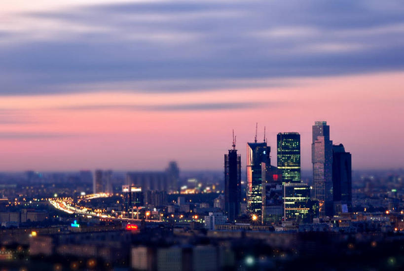 无人,横图,室外,度假,美景,天际线,城市风光,城市,建筑,摩天大楼,俄罗斯,景观,云,首都,娱乐,现代,天空,黄昏,享受,休闲,景色,放松,摄影,照亮,莫斯科,移轴摄影,金融区,彩图