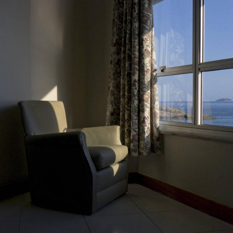 无人,方图,室内,白天,窗户,窗帘,沙发,巴西,花纹,摄影,砖地,宁静,起居室,里约热内卢,彩图