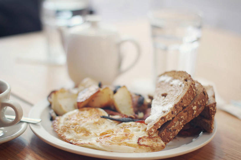 面包,无人,横图,室内,特写,白天,早餐,加拿大,饮食,盘子,茶壶,摄影,玻璃杯,彩图