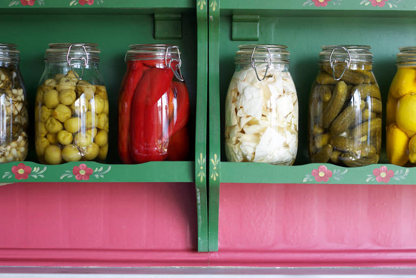 无人,横图,烹饪,并排,料理,食品,菜肴,美食,饮食,架子,食物,摄影,佳肴,多样,广口瓶,土耳其文化,伊斯坦布尔,玻璃杯,彩图,传统文化