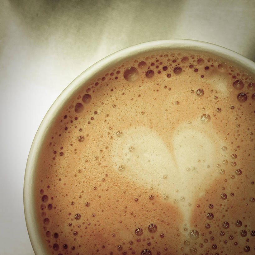 咖啡,无人,方图,室内,特写,加拿大,咖啡杯,饮食,饮料,泡泡,摄影,健康食物,魁北克,蒙特利尔,拿铁咖啡,想法,心型,彩图,爱