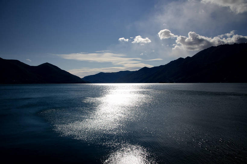 无人,横图,室外,日落,山,山脉,瑞士,反射,云,自然,摄影,宁静,马祖尔湖,提契诺州,彩图,阿斯科纳