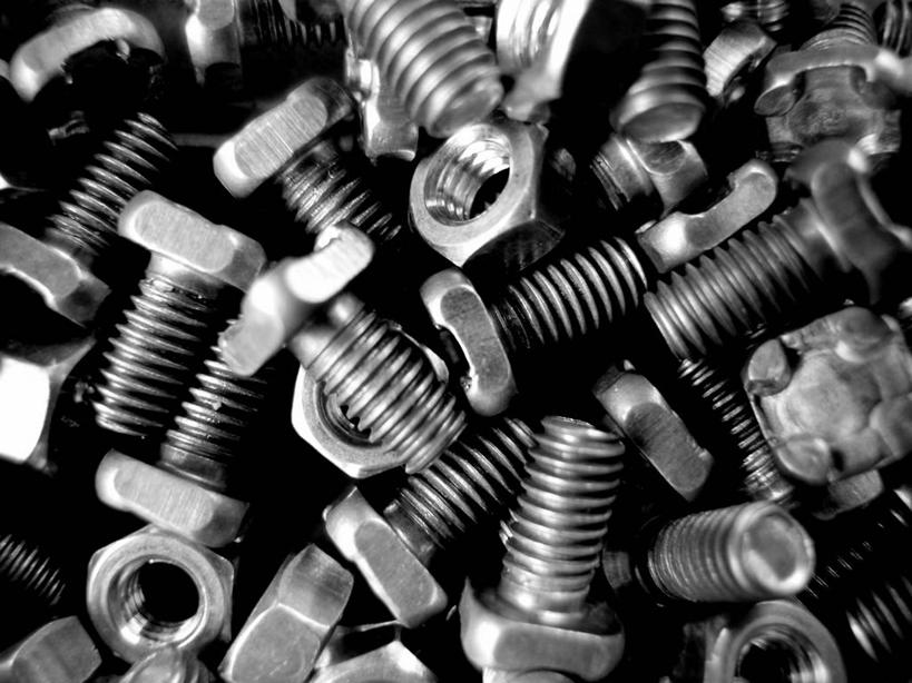 无人,横图,黑白,室内,特写,背景,英国,许多,丰富,金属,很多,摄影,螺钉,全画面,全框架,全帧,全画幅