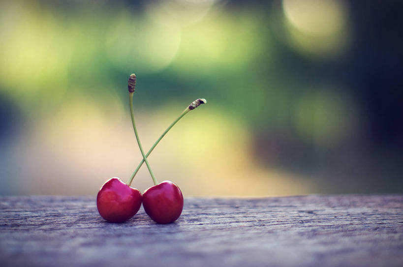 无人,横图,室外,特写,白天,樱桃,水果,西班牙,木制,首都,饮食,两个,红色,自然,马德里,摄影,清新,马德里省,彩图