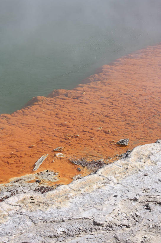 无人,竖图,室外,白天,温泉,新西兰,蒸汽,热,自然,摄影,宁静,岩层,地质学,香槟池,自然地理,岩石,彩图