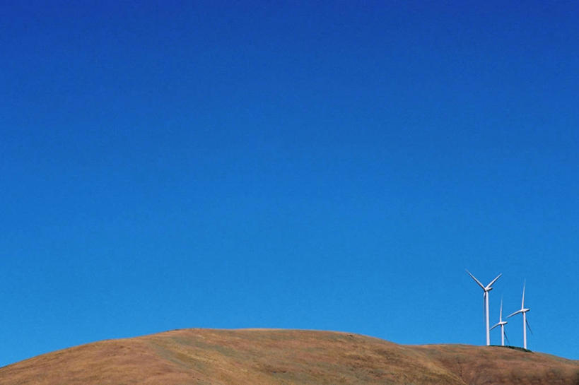 无人,横图,室外,白天,留白,纸风车,美国,环保,摄影,能源,回收,资源,利用,低碳,循环,替代能源,华盛顿州,万里无云,持续,风轮机,彩图