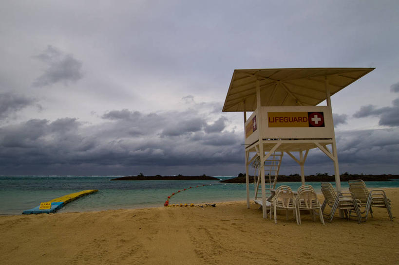 无人,横图,室外,白天,安全,海洋,日本,日本文化,水平线,云,天空,自然,摄影,保护,宁静,救生椅,冲绳县,救生舱,海滩,彩图