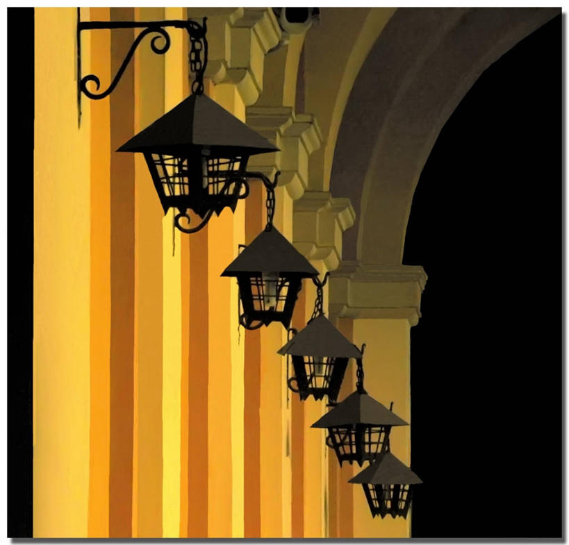 无人,横图,室外,重复,路灯,意大利,吊挂,悬挂,柱子,首都,挂,黄昏,摄影,能源,电,彩图