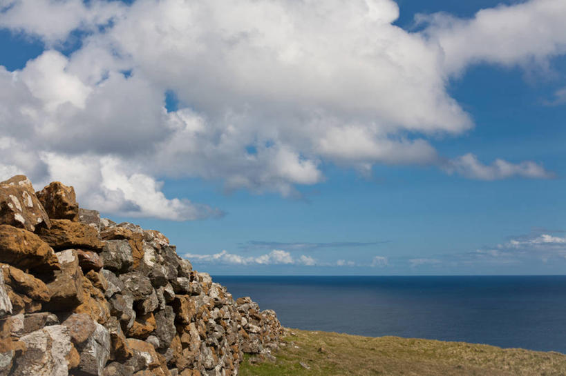无人,横图,室外,白天,海洋,英国,云,石墙,天空,自然,摄影,宁静,彩图
