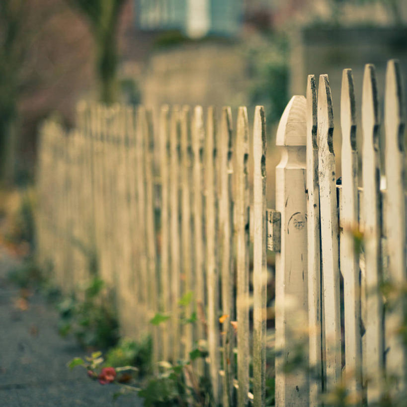 无人,栏杆,方图,室外,白天,美国,木制,篱笆,围栏,护栏,摄影,保护,西雅图,彩图