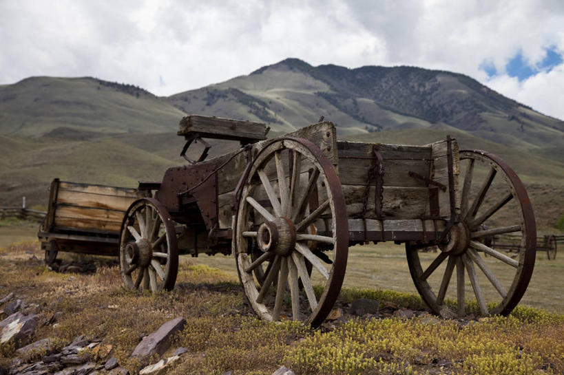 无人,横图,室外,白天,美景,山,美国,推车,地形,景观,云,古典,天空,自然,景色,运输,摄影,自然风光,彩图