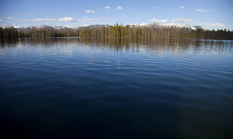 无人,横图,室外,白天,湖,山,山脉,美国,山峰,云,山峦,草,风景,天空,自然,群山,摄影,宁静,爱达荷,彩图