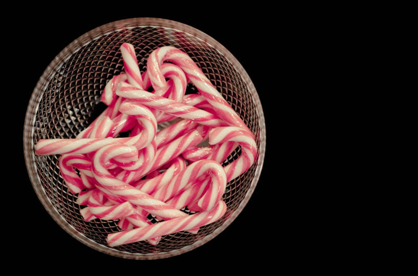 无人,横图,俯视,特写,英国,圣诞节,黑色背景,庆祝,饮食,碗,摄影,清新,甘蔗糖,彩图,高角度拍摄,影棚拍摄