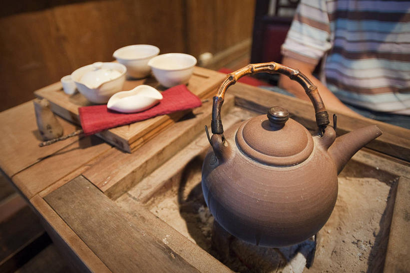 坐,横图,室内,台湾,阴影,杯,餐盘,饮食,茶壶,摄影,清新,茶杯,彩图