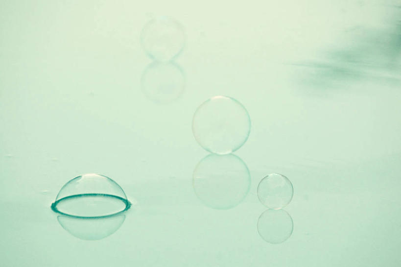 无人,横图,水,西班牙,透明,反射,泡泡,摄影,脆弱,纯净,巴伦西亚省,彩图,影棚拍摄