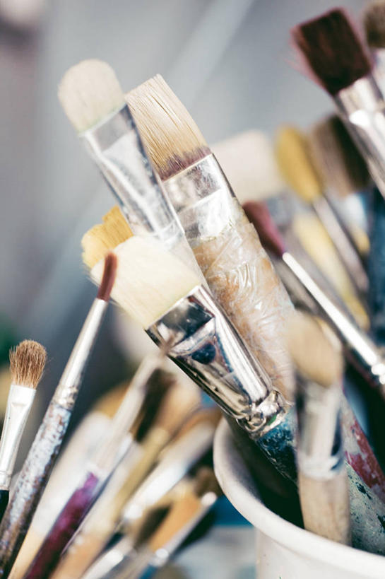 无人,竖图,室内,特写,白天,德国,许多,首都,很多,柏林,画笔,摄影,多样,工作室,广口瓶,美术工艺,彩图,美术工作室